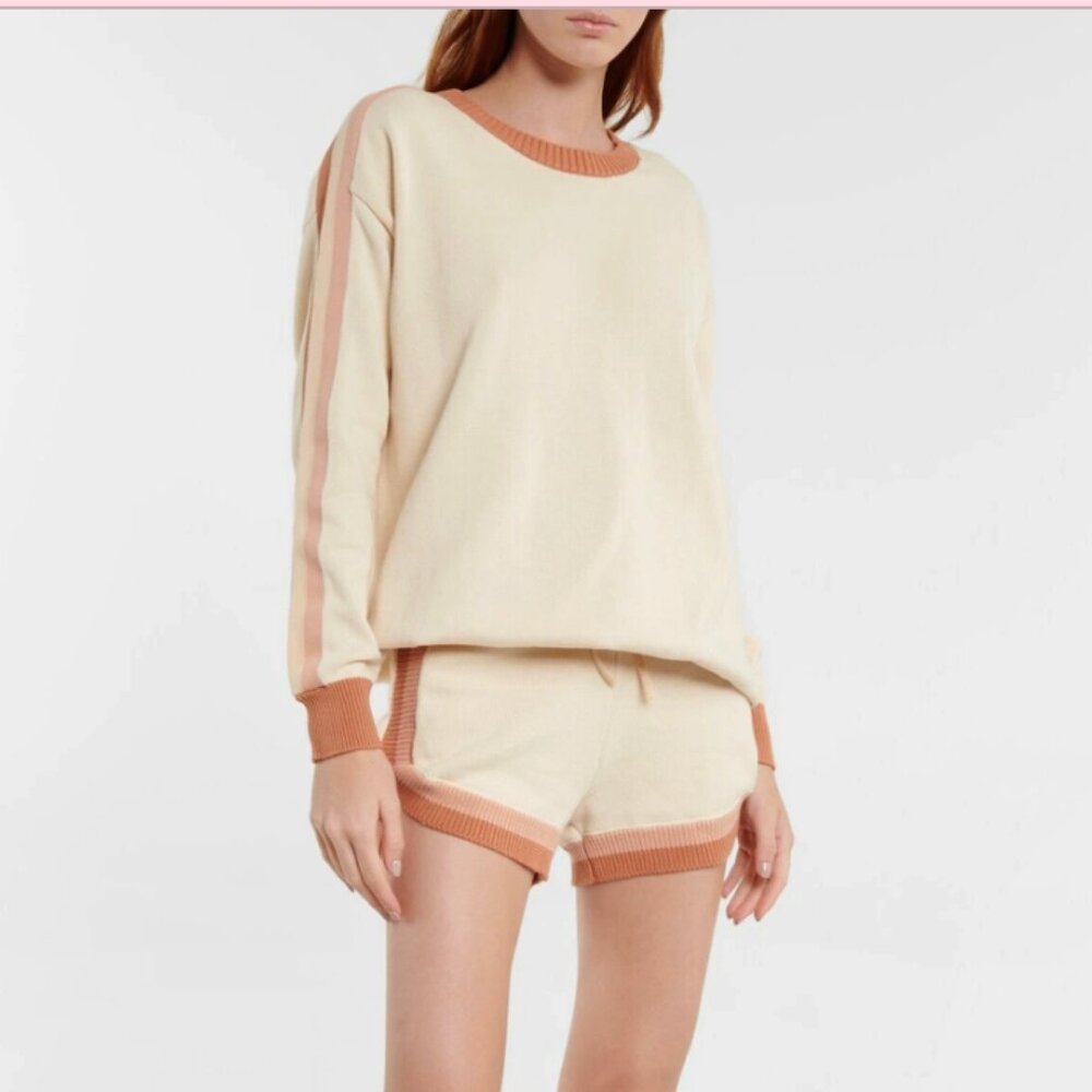 The Upside Set – Kickstart Hugo Shorts & Boo Striped Sweater
